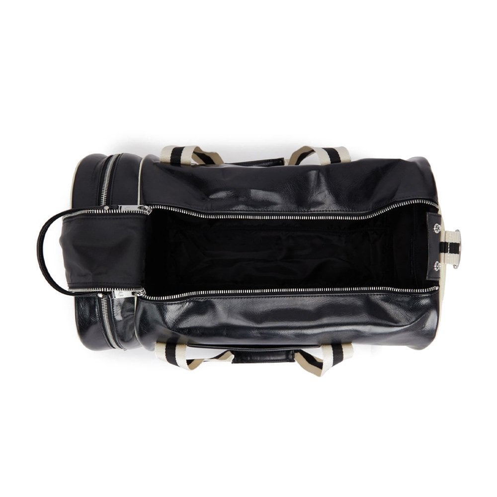 Classic Barrel Bag - Black/Ecru