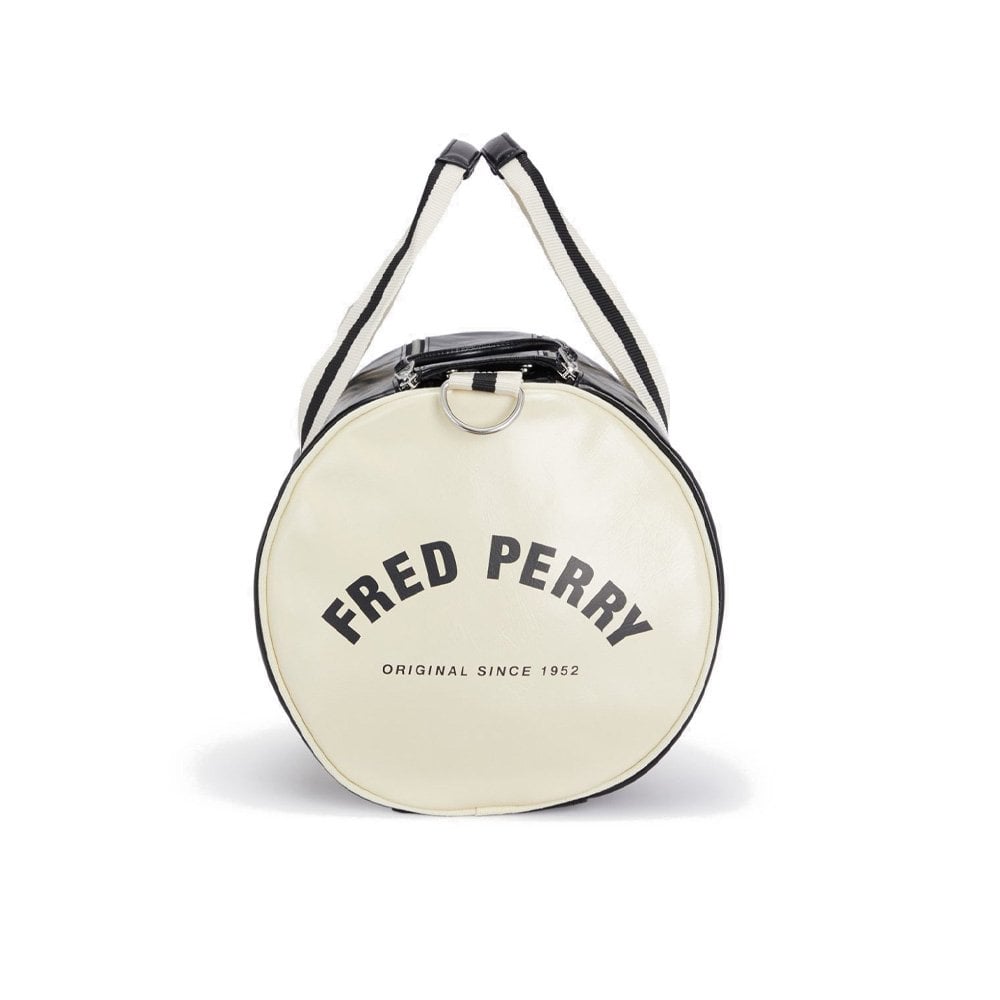 Classic Barrel Bag - Black/Ecru