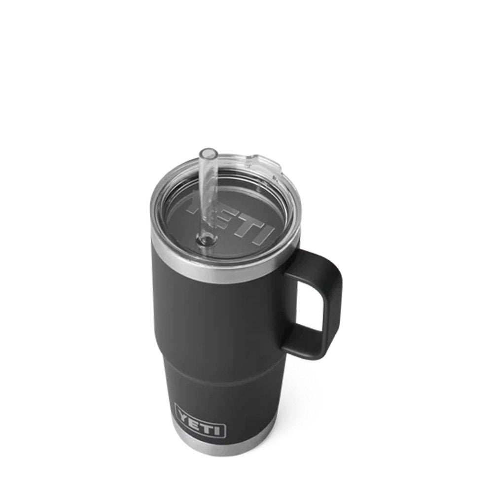 Rambler 25 oz (710 ML) Straw Mug - Black