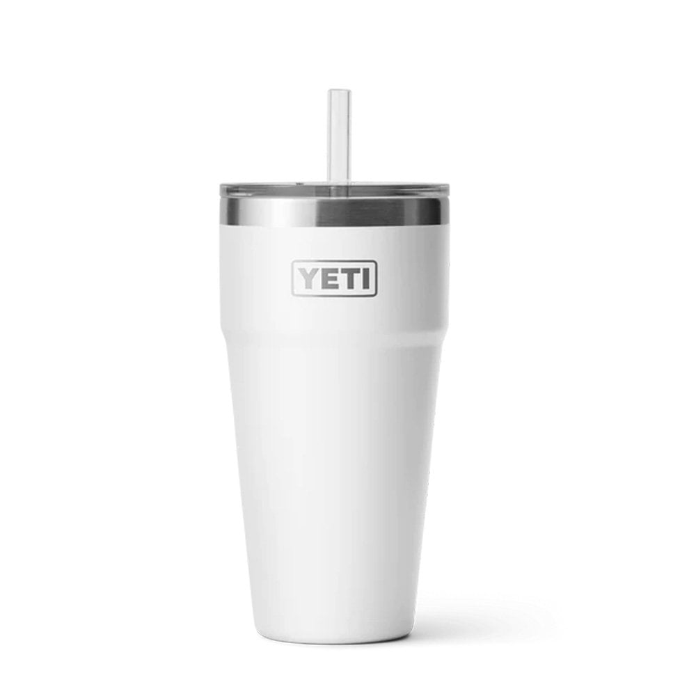 Rambler 26 oz (760 ML) Straw Cup - White