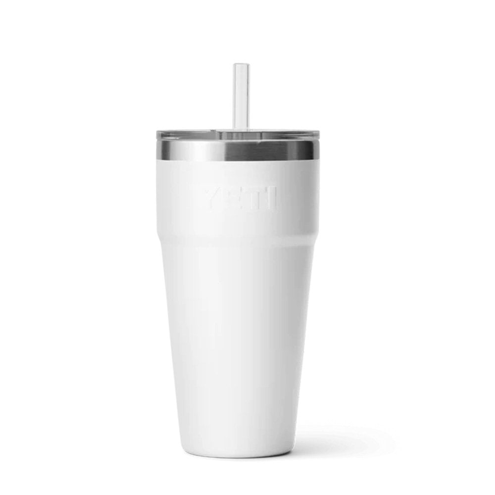 Rambler 26 oz (760 ML) Straw Cup - White