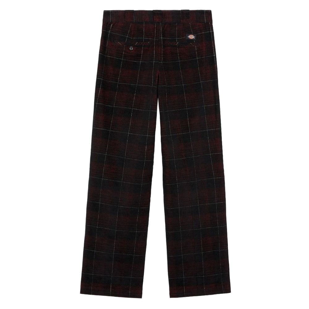 Alma Cord Check Pant - Check Dark
