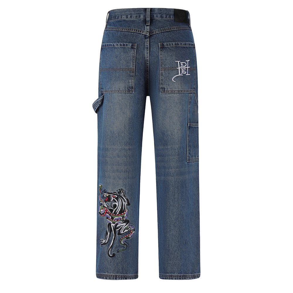 Snake & Panther Carpenter Denim Pant - Indigo