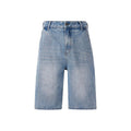 NYC Skull Denim Short - Bleach