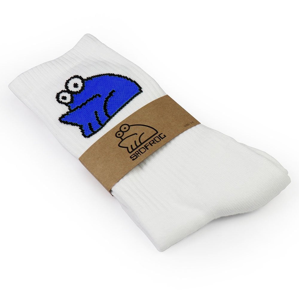 Socks - White/Blue