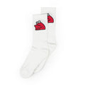 Socks - White/Red