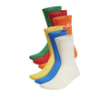 Trefoil Cushion Crew Socks 6 Pack - Rainbw Multi