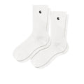 Madison Sock 2 Pack - White/Black