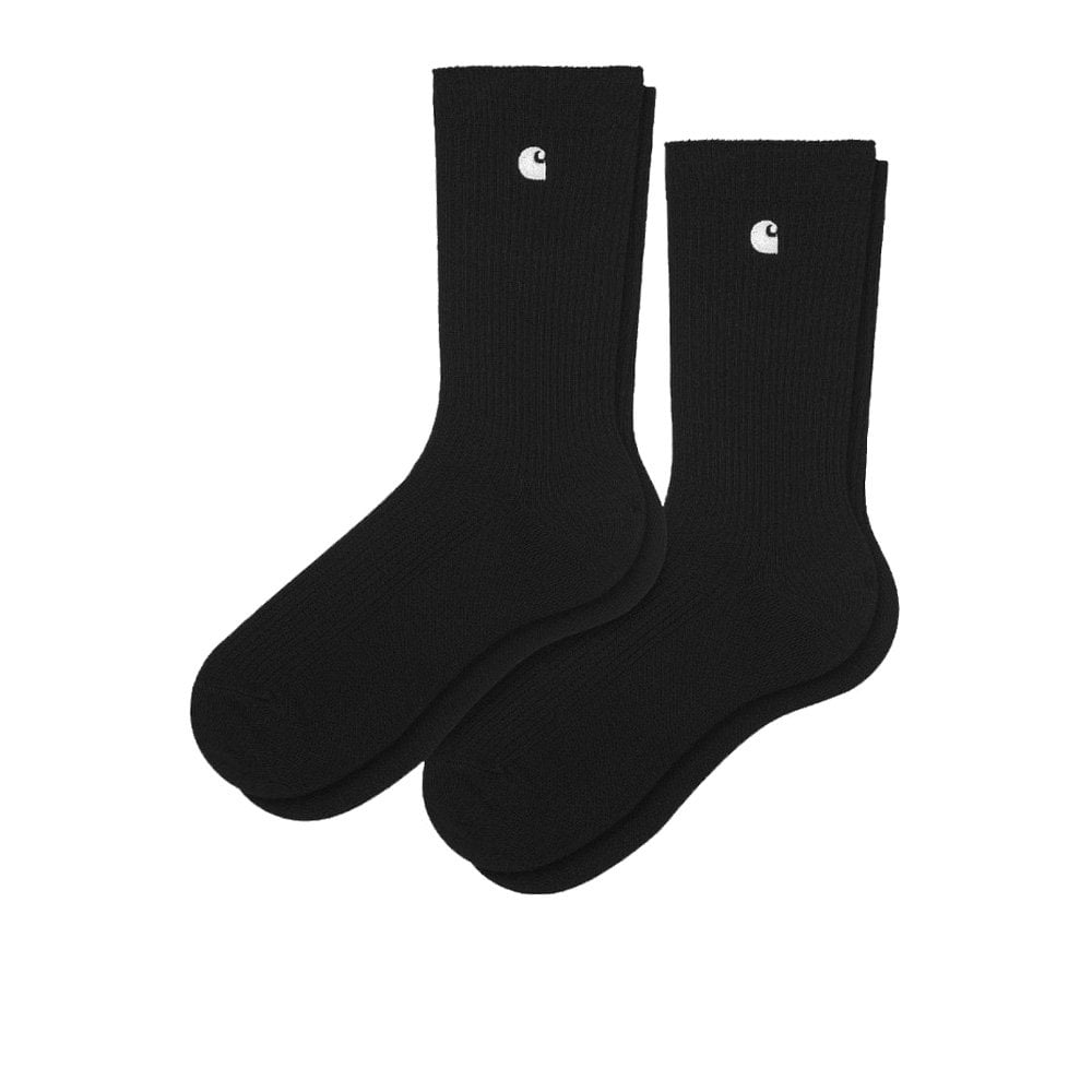 Madison Sock 2 Pack - Black/White