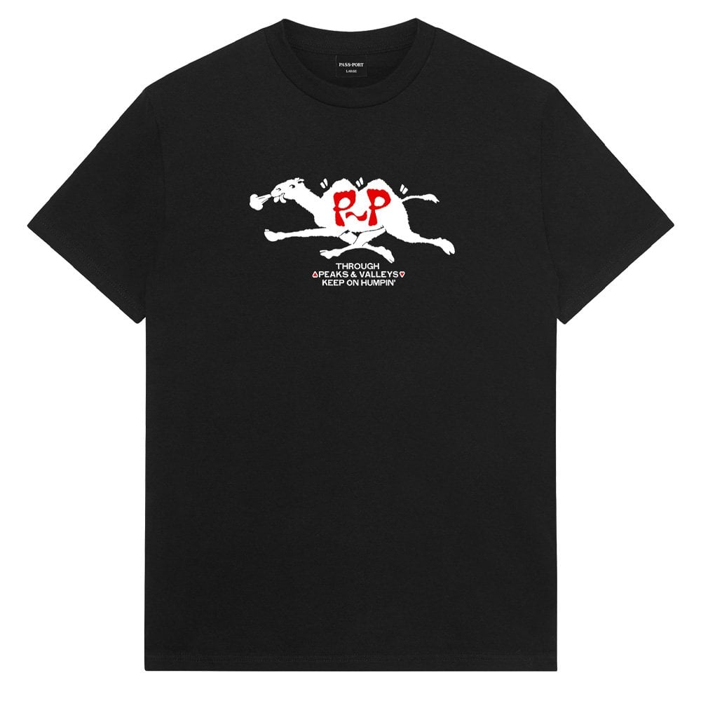 Peaks And Valleys T-Shirt - Black
