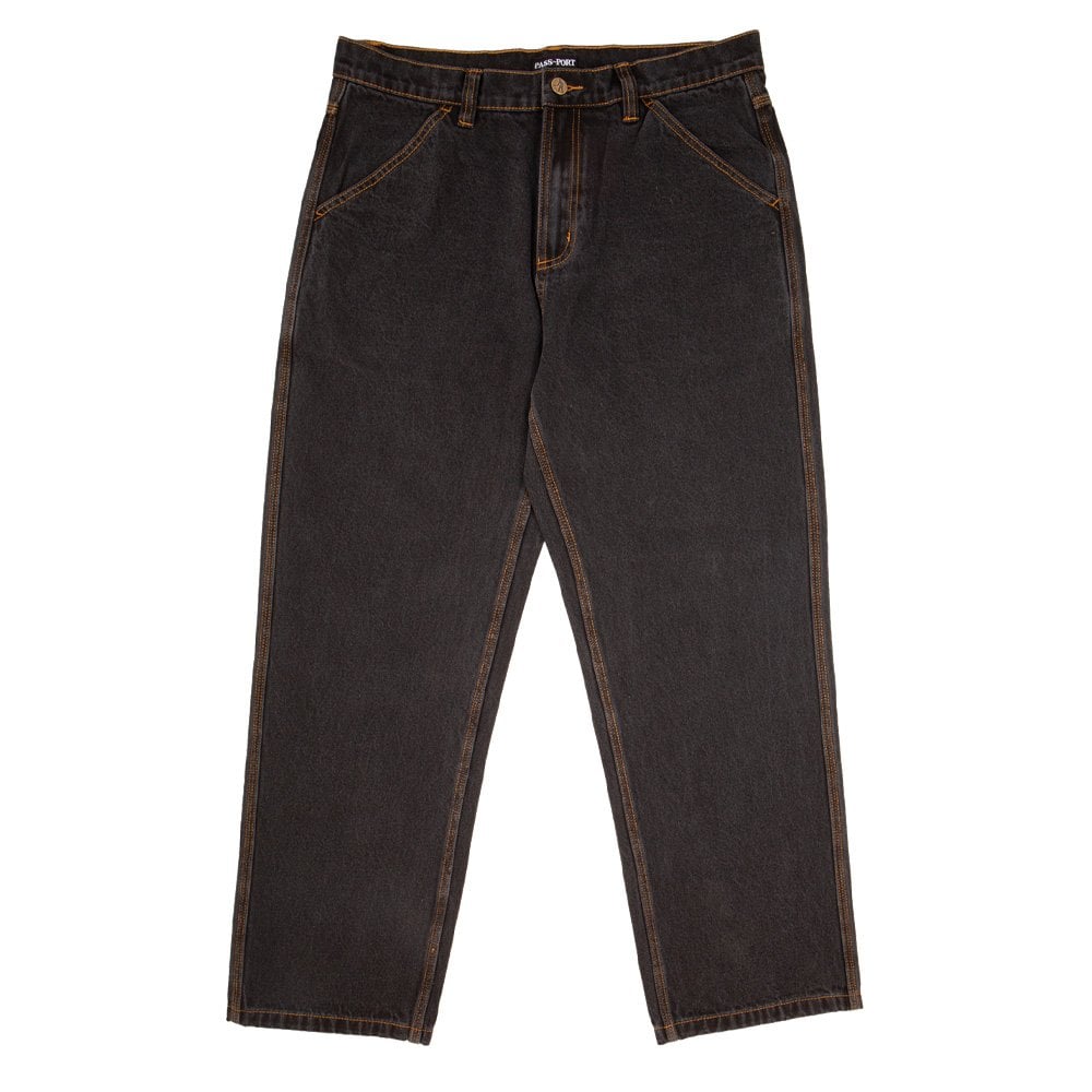Workers Club Denim Jean - Washed Black