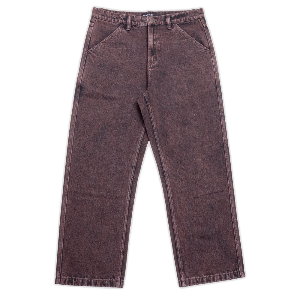 Workers Club Denim Jean - Overdye Wine