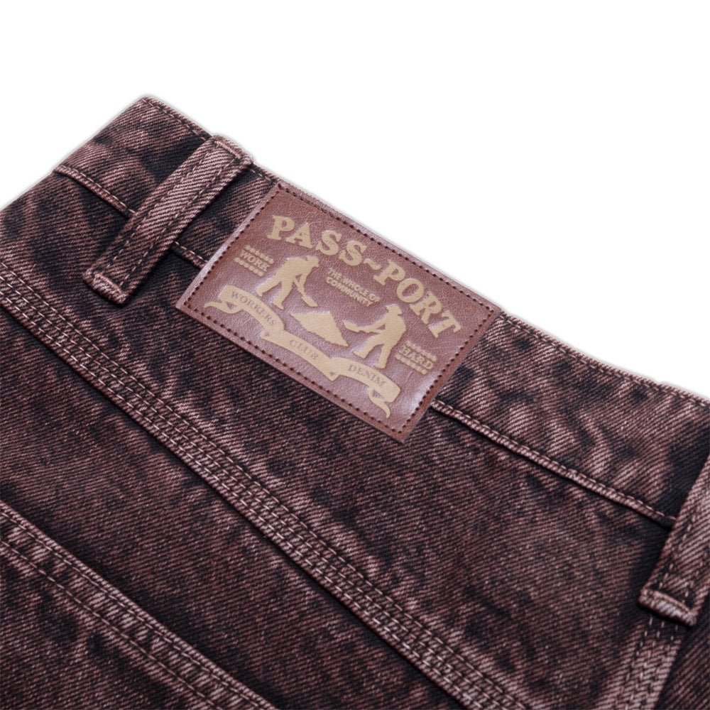 Workers Club Denim Jean - Overdye Wine
