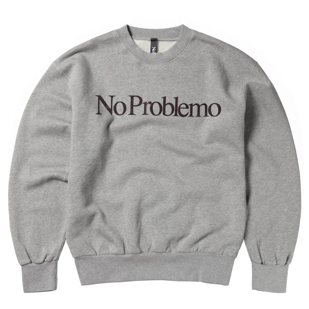No Problemo Sweatshirt - Grey Marl