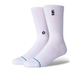 NBA Logoman Crew Socks - White