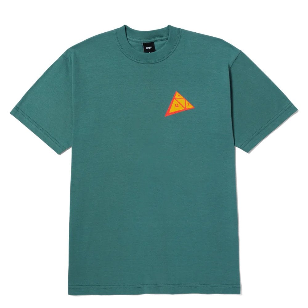 Skewed Triple Triangle T-Shirt - Sage