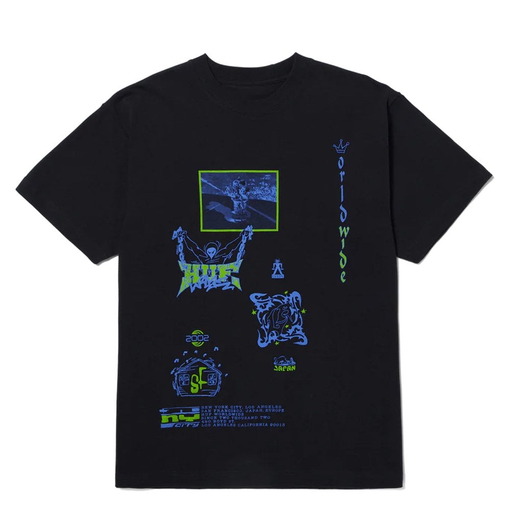 Zine Washed T-Shirt - Washed Black