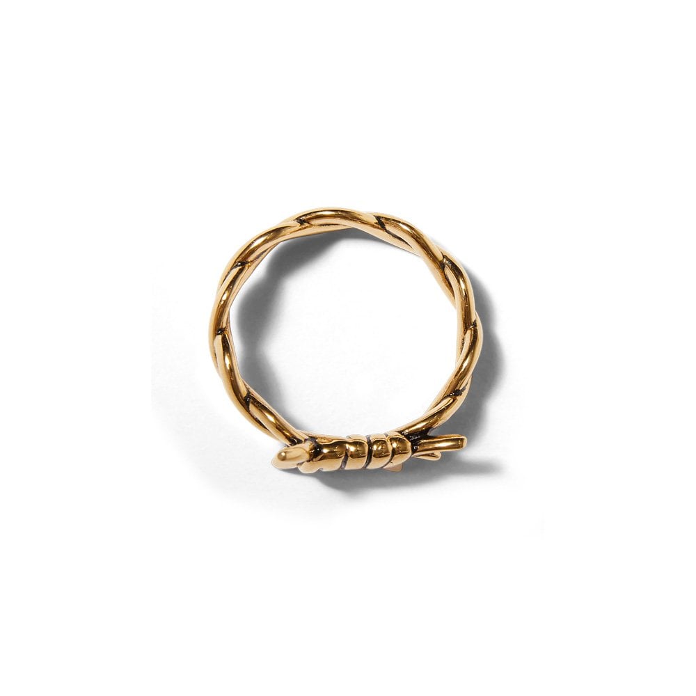 Barbed Wire Ring - Gold