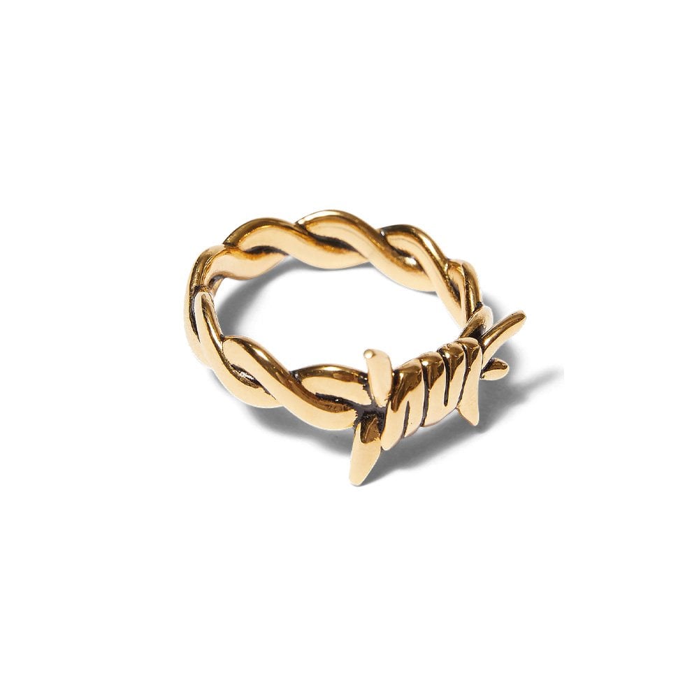 Barbed Wire Ring - Gold