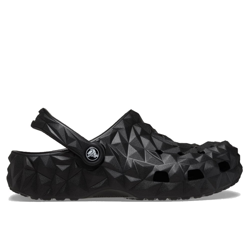 Classic Geometric Clog - Black