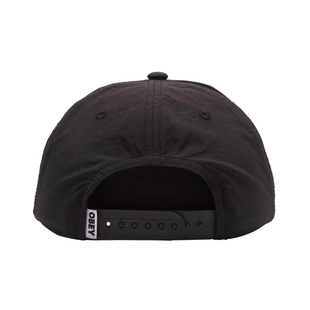 Offline 5 Panel Snapback - Black