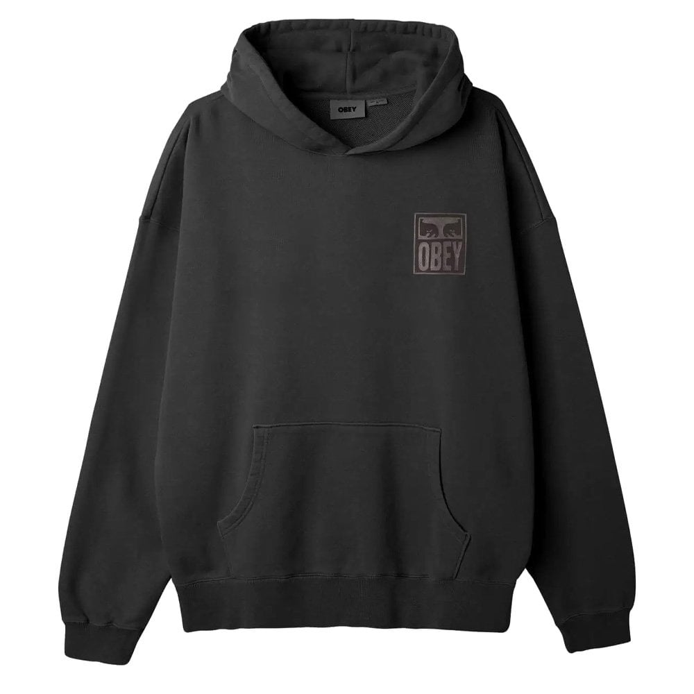 Eyes Icon Extra Hoodie - Pig Black