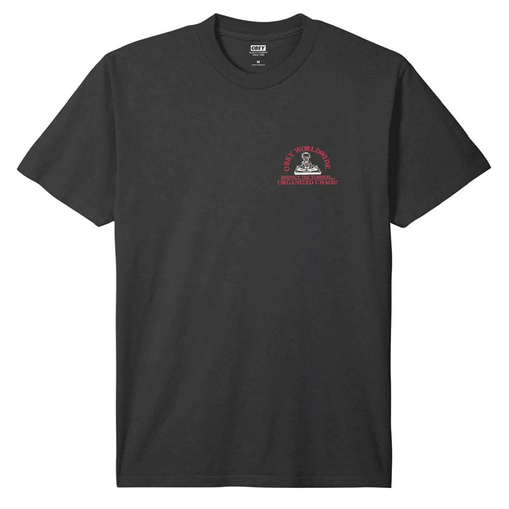 Organised Chaos T-Shirt - Vintage Blk