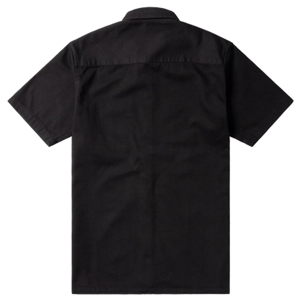 Mini Problemo Short Sleeve Work Shirt - Black