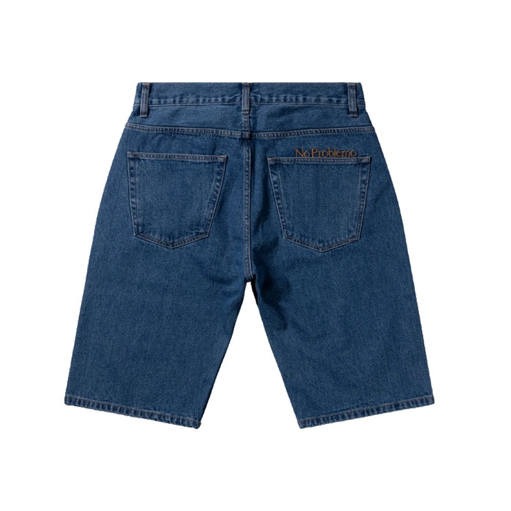NP Denim Loose Fit Shorts - Blue