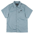 Mace Embroidered Twill Work Shirt - Slate