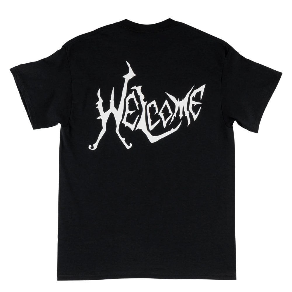 Twin Spine T-Shirt - Black