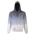 Death Fighter Graphic Hoodie - Black/Grey