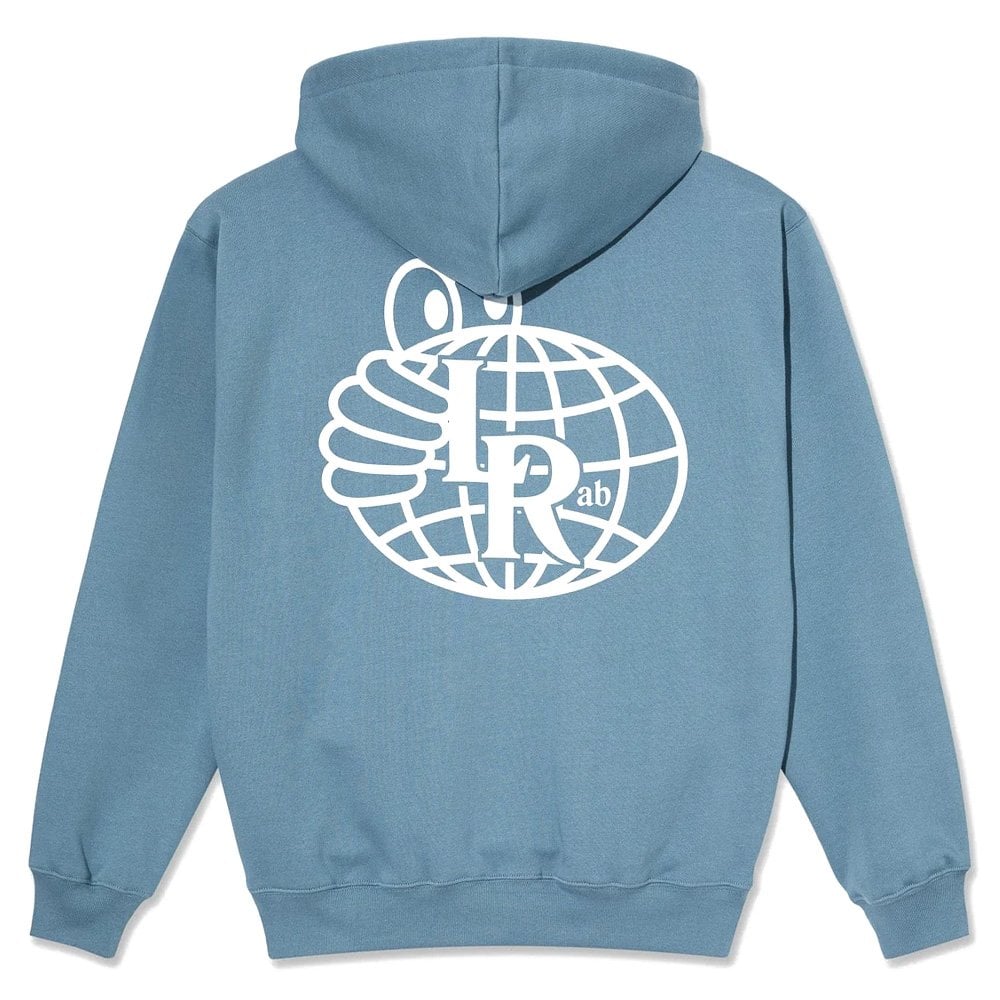 Atlas Monogram Hoodie - Blue Mirage