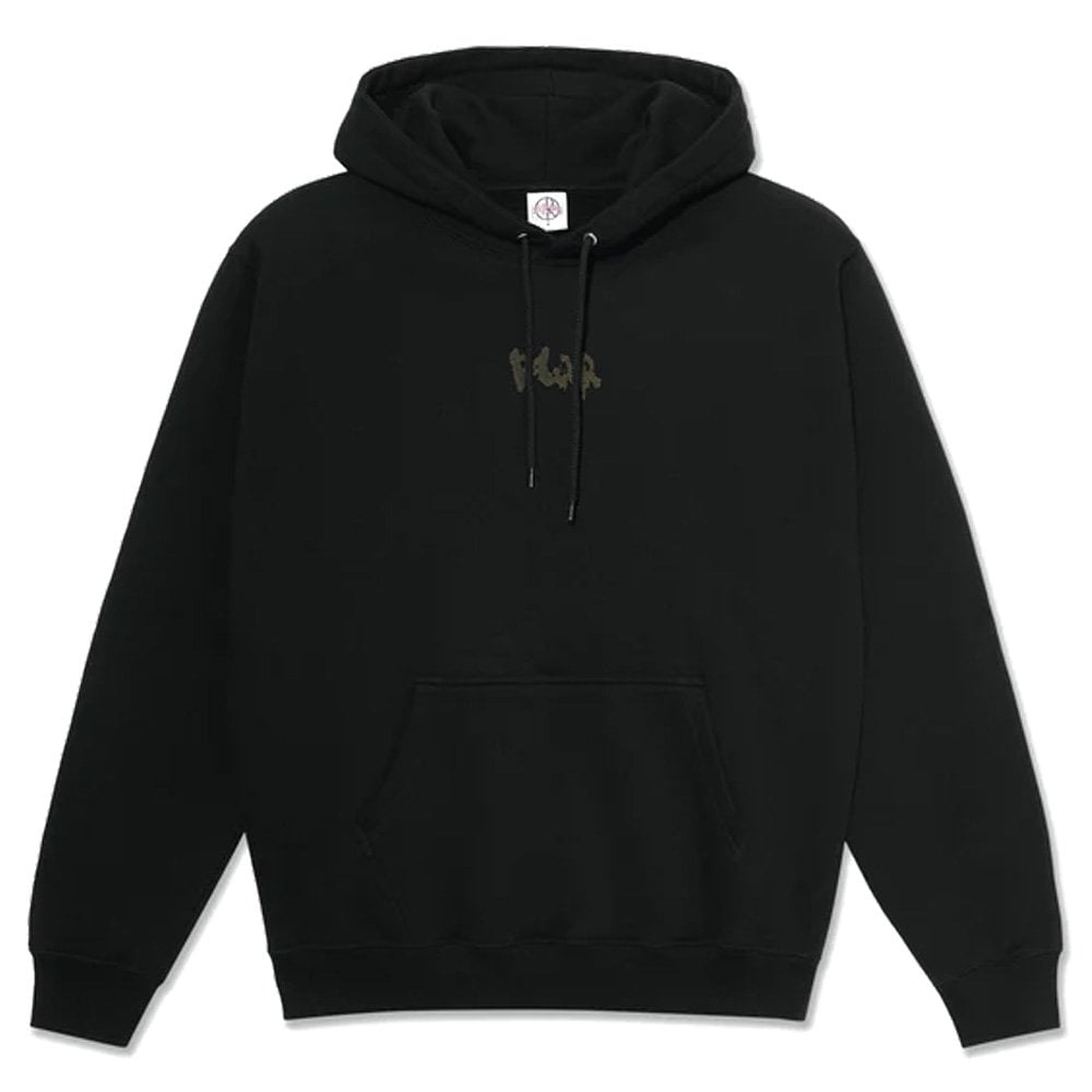 Drip Logo Hoodie - Black