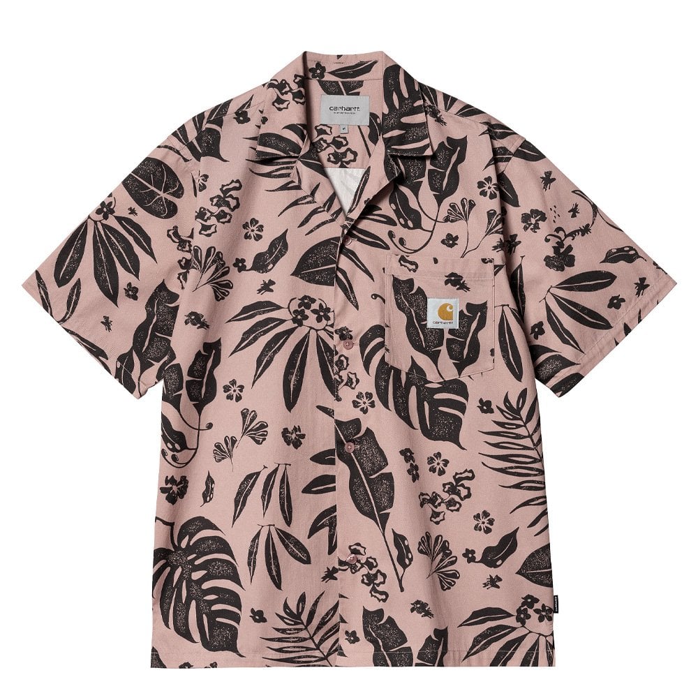 Woodblock Shirt - Glassy Pink