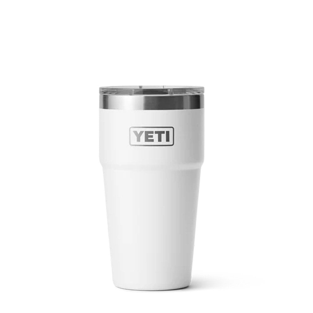 Rambler 20 oz (591 ML) Stackable Cup - White