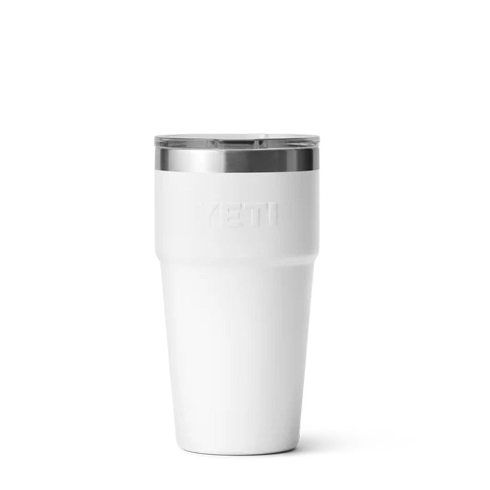 Rambler 20 oz (591 ML) Stackable Cup - White