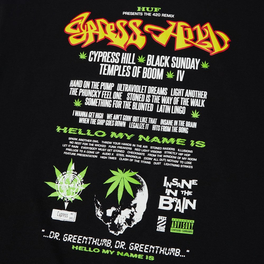 Dr Greenthumb T-Shirt - Black