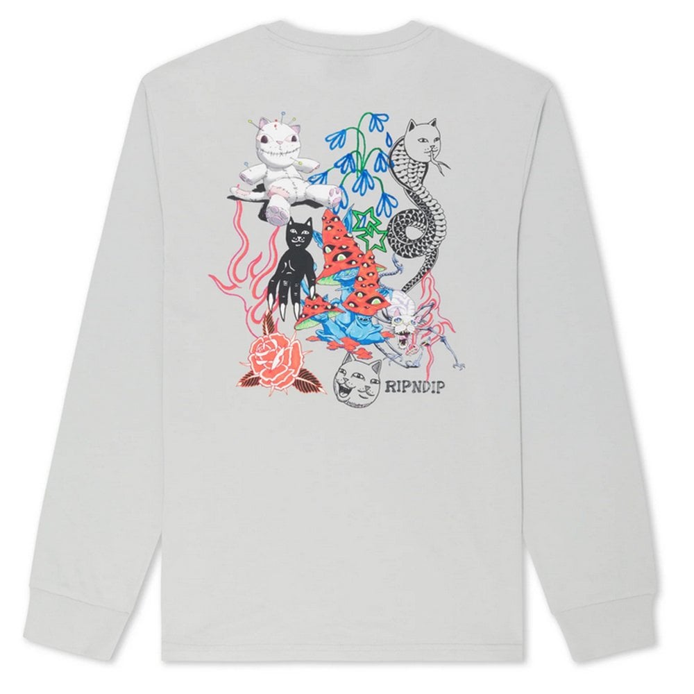 Travis Long Sleeve T-Shirt - Grey