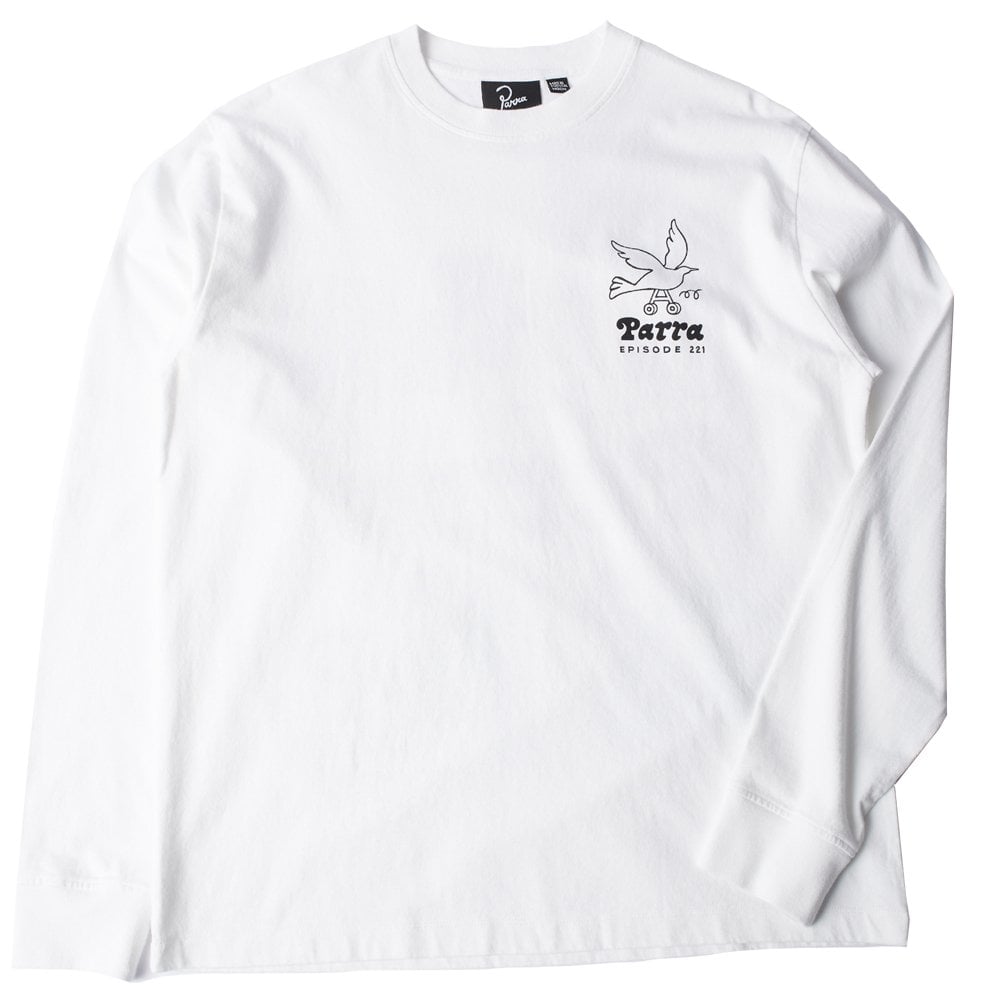 Chair Pencil Long Sleeve T-Shirt  - White