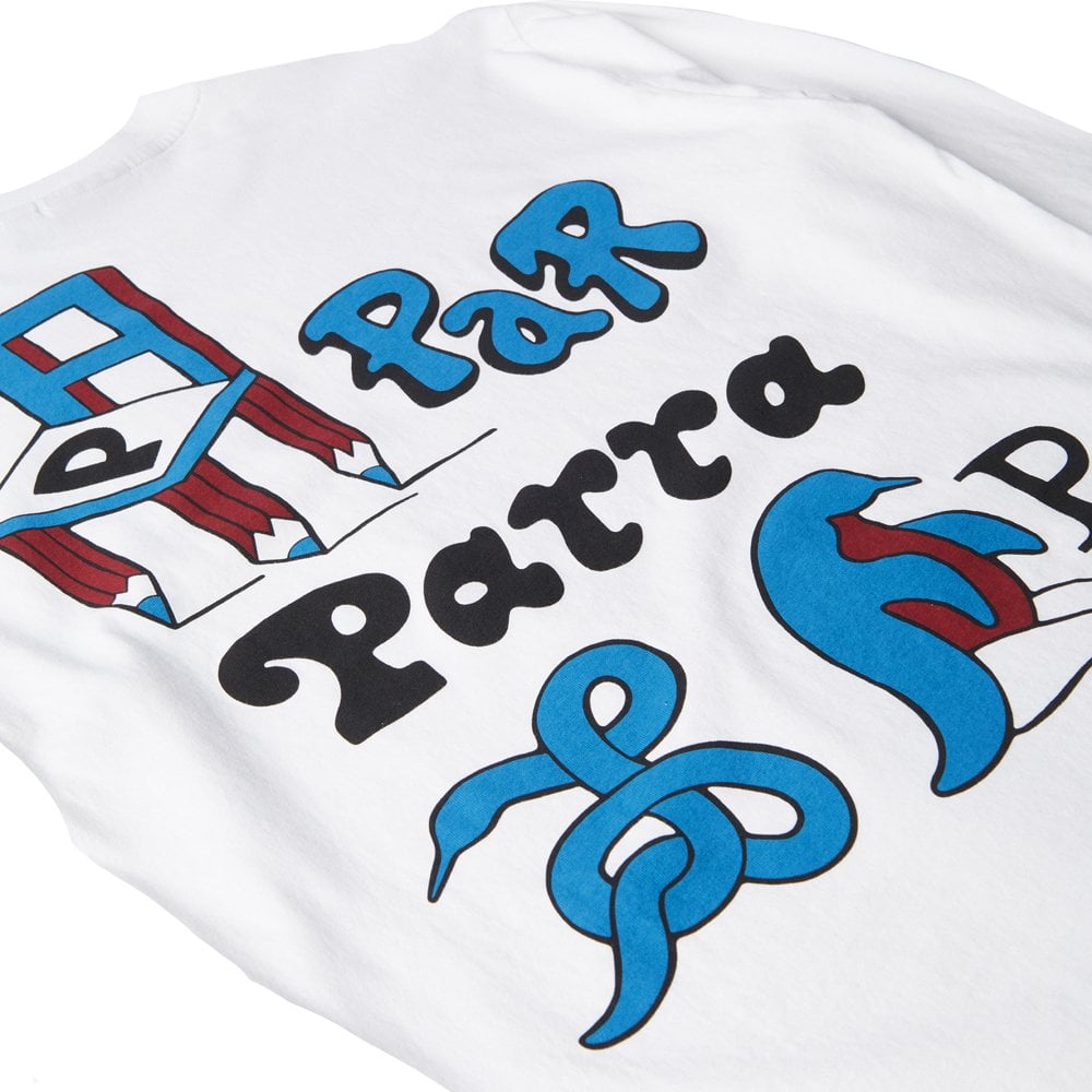 Chair Pencil Long Sleeve T-Shirt  - White