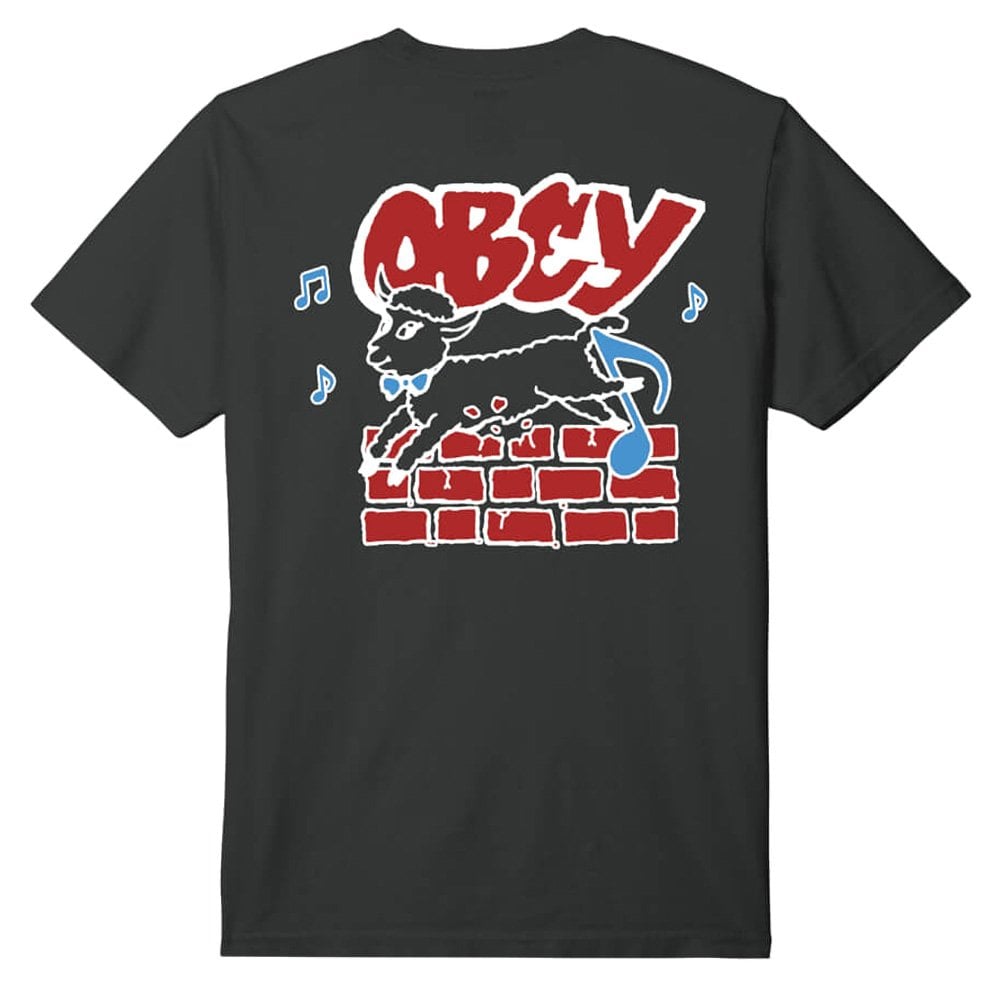Out Of Step T-Shirt - Vintage Blk