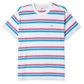 Distance Stripe T-Shirt - White/Multi