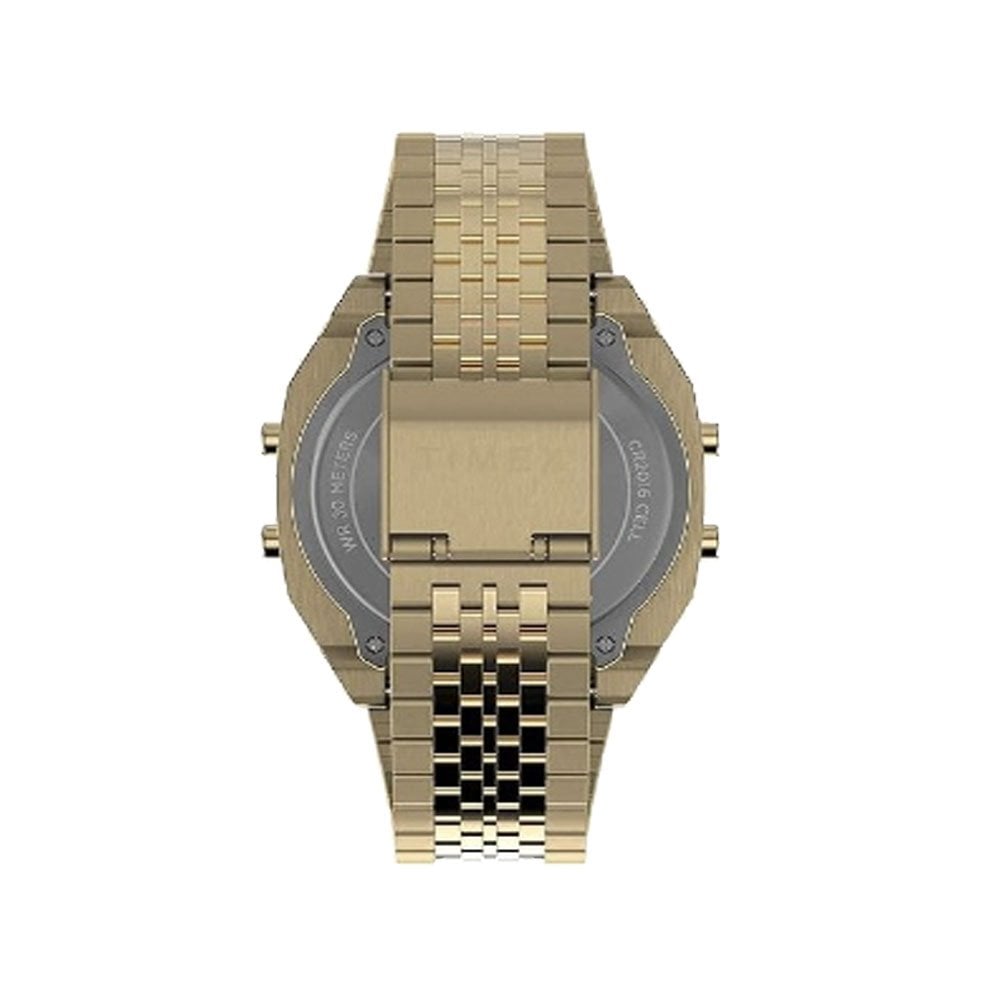 T80 Steel 36mm Stainless Steel Bracelet Watch - Gold/Black