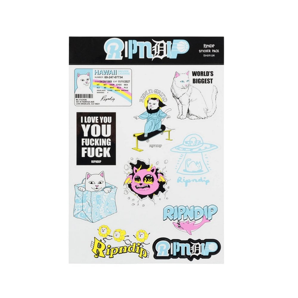 Fan Fave Sticker Sheet - O/C