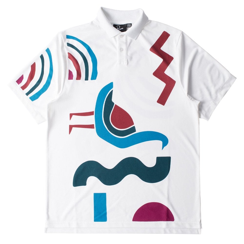 Tennis Anyone? Polo Shirt - White