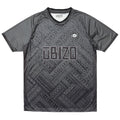 Geometric Football Shirt - Charcoal