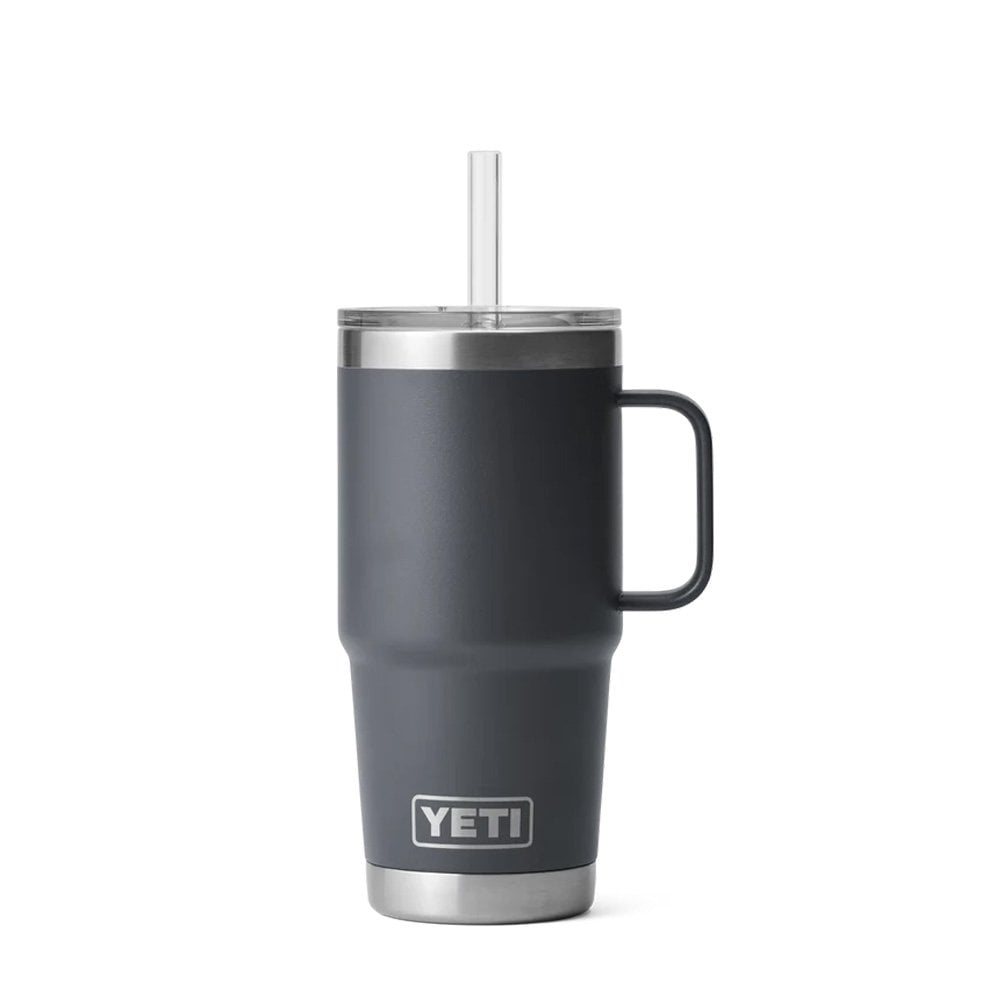 Rambler 25 oz (710 ML) Straw Mug - Charcoal