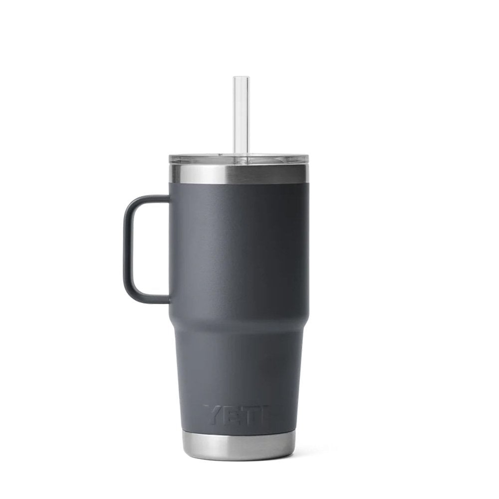 Rambler 25 oz (710 ML) Straw Mug - Charcoal