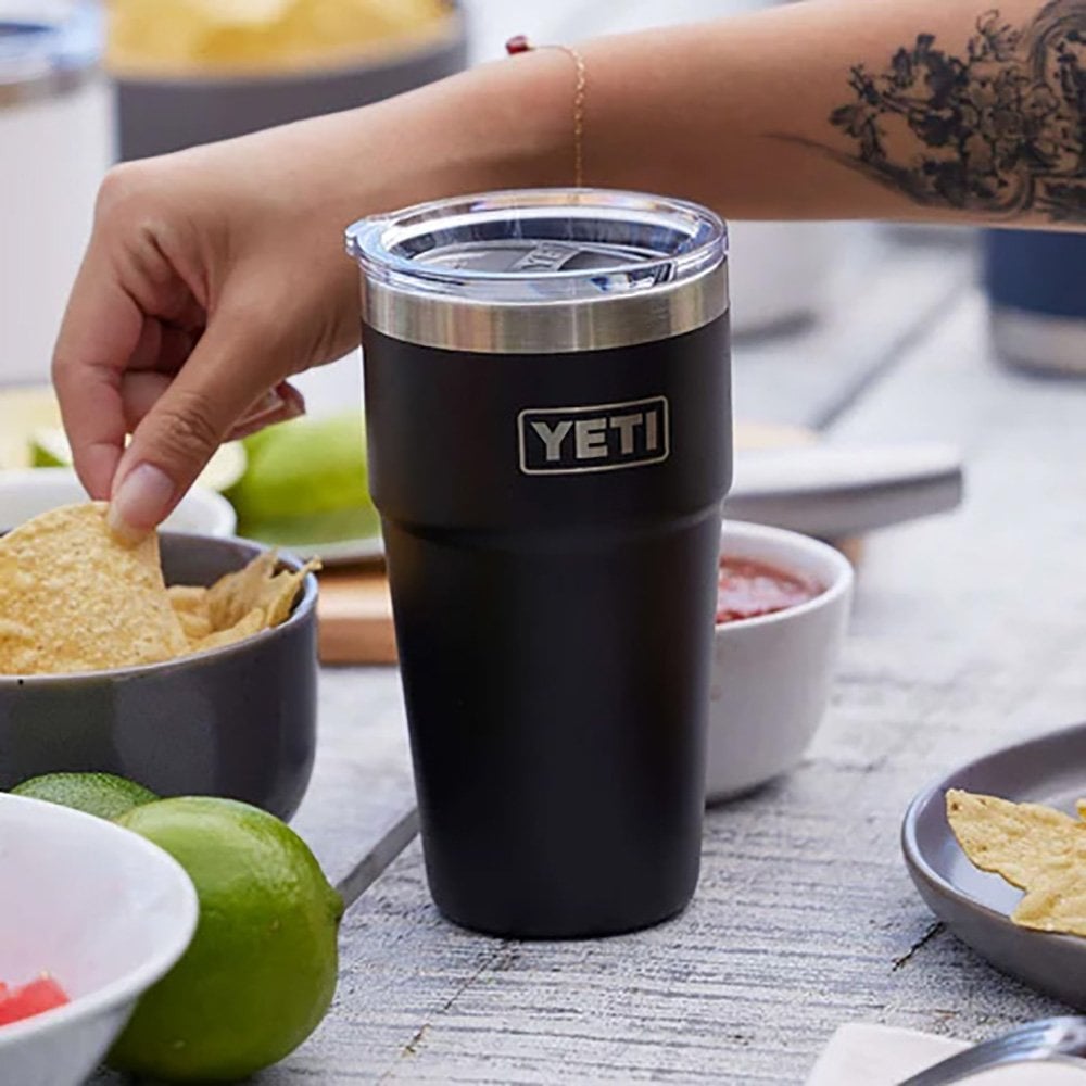Rambler 20 oz (591 ML) Stackable Cup - Black